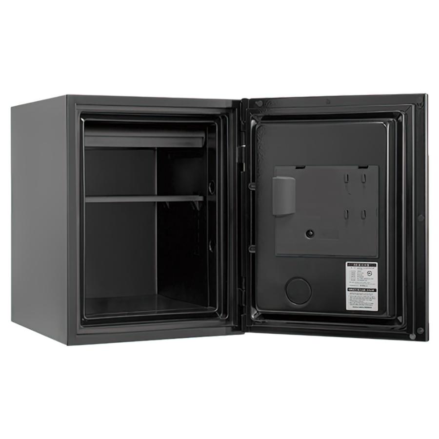 タッチパネル式 プレミアム耐火金庫 istella 36L W404 D473 H522 デザイン金庫 インテリア プレミアム金庫 テレワーク応援 代引不可 DM-S500 個人宅配送費込Bの画像