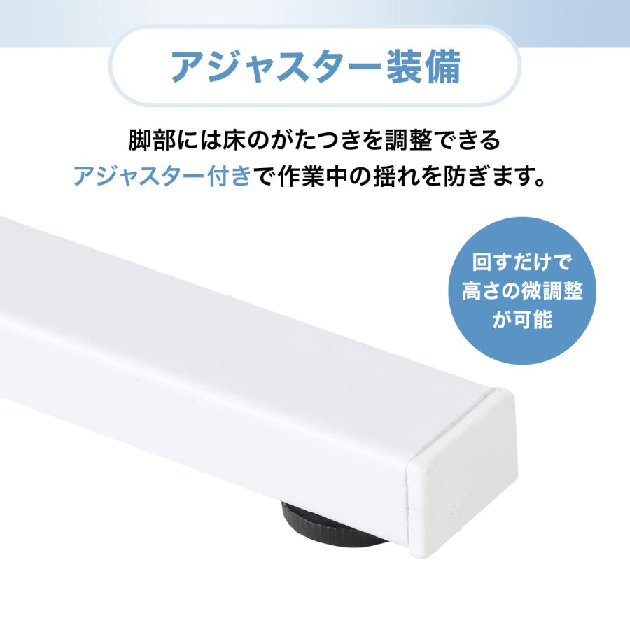 レビュー特典有 エコノミーデスク W1000 D600 H720 平机 シンプルデスク 傷や汚れに強い 作業デスク PC机 パソコンデスク 事務用机 法人宛限定 ECD-1006の画像