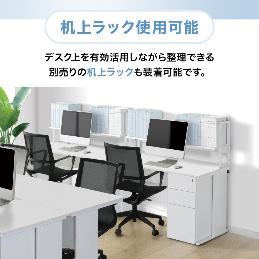 レビュー特典有 エコノミーデスク W1000 D600 H720 平机 シンプルデスク 傷や汚れに強い 作業デスク PC机 パソコンデスク 事務用机 法人宛限定 ECD-1006の画像