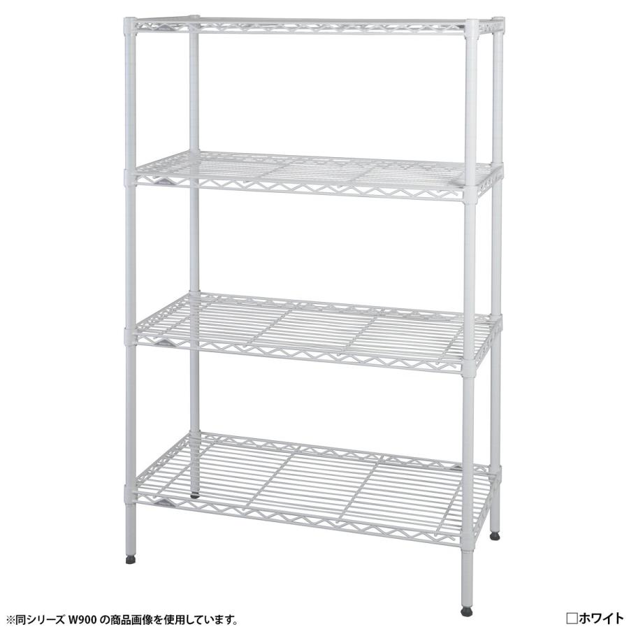 ERECTA（エレクター） 4段ワイヤーシェルフ ベーシックシリーズ 奥行 