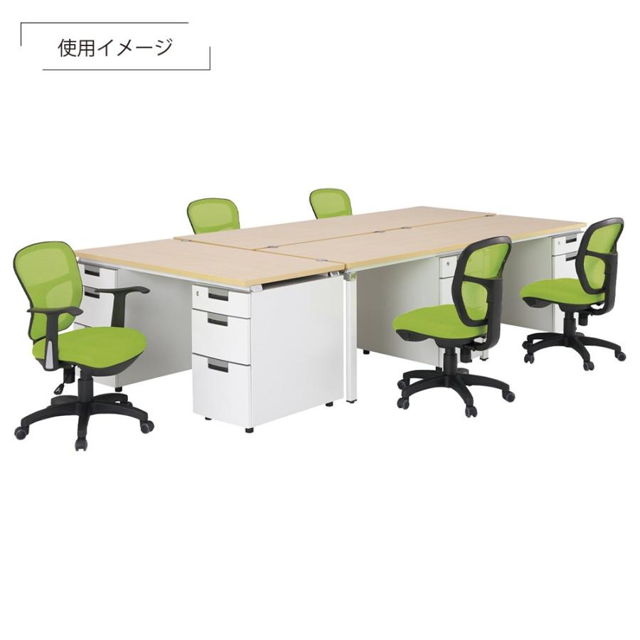 藤沢工業 メッシュチェアCF2M W470 D586 H873-963 肘無し オフィス 