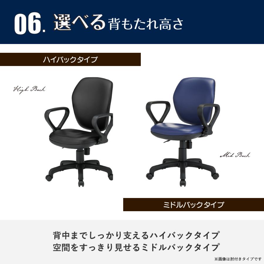 藤沢工業 ビジネスチェアFST77 ミドルバックタイプ 肘無し W445 D620 