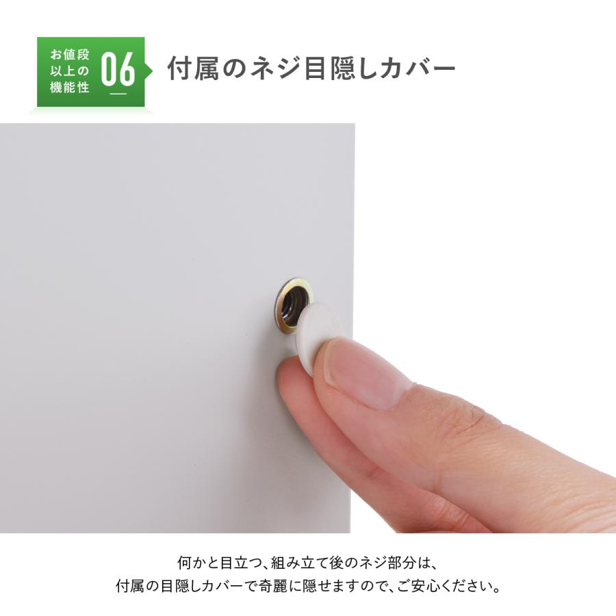 スチール2段脇机 W400 D700 H700 サイドキャビネット 袖机 サイドデスク サイドキャビネット 脇デスク デスクサイド ニューグレー 法人宛限定 KD-047-2の画像