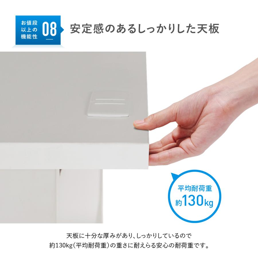 事務用片袖机 W1000 オフィスデスク 事務机 片袖机 事務デスク 片袖デスク スチールデスク ニューグレー KD-107S 270001 法人宛限定｜kagukuro｜11