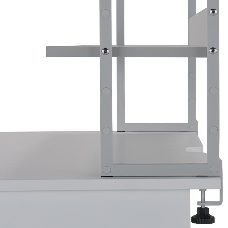 カグクロ デスク用上棚・机上ラック W1355 D295 H486 デスク用上棚