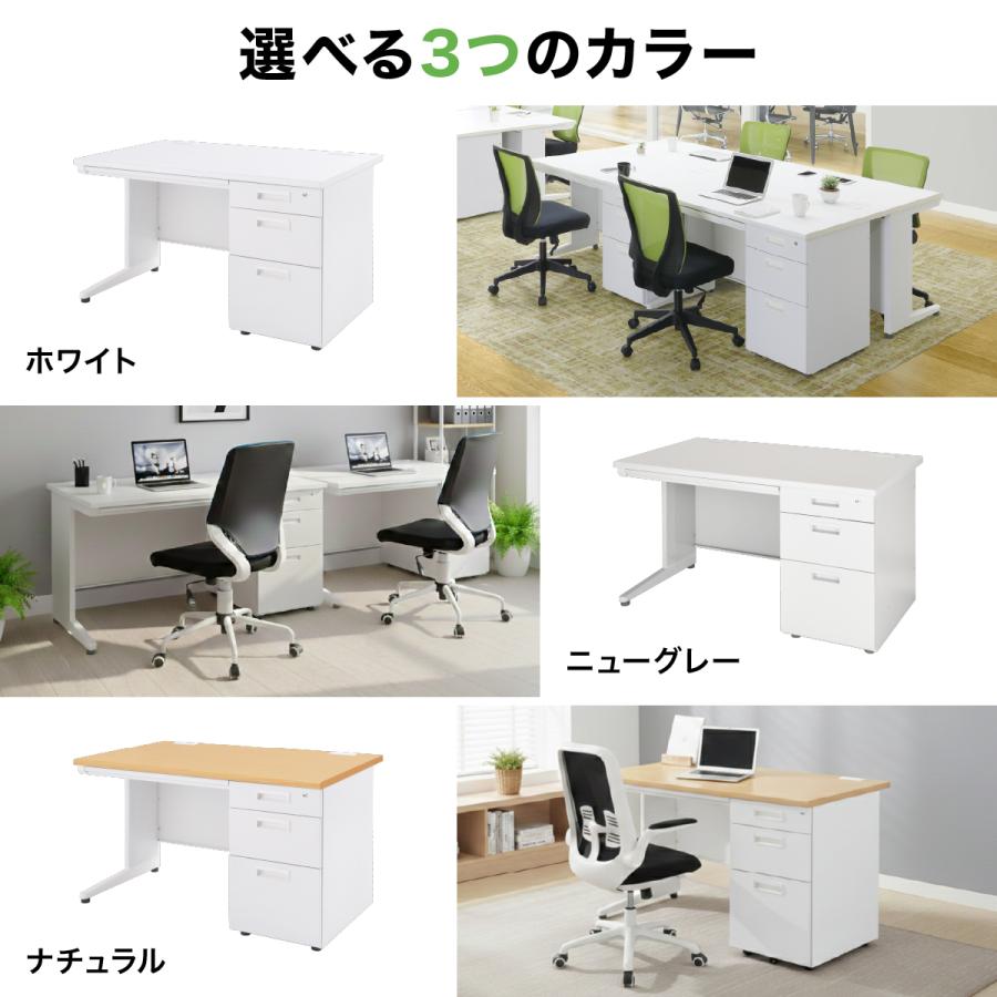 カグクロ 事務用片袖机 W1000 オフィスデスク 事務机 片袖机 W1000