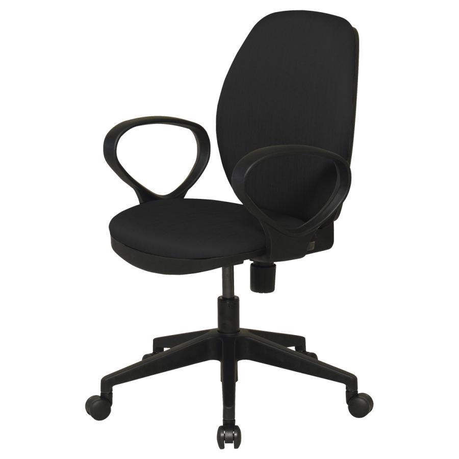 ビジネスチェアYS01 W550 D540 H830-915 肘付き 快適な座り心地 
