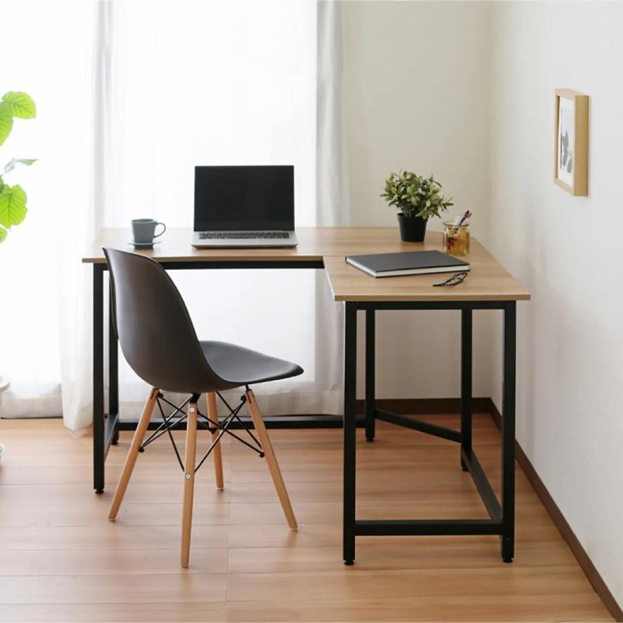 カグクロ L字型デスク W1200 D1000 H720 パーソナルデスク パソコン