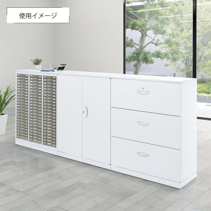 オープン書庫 KW45シリーズ W900 D450 H1800 スチール書庫 スチール書棚 オフィス書庫 オフィス書棚 システム収納庫 代引不可 法人宛限定 KW45-21K_6