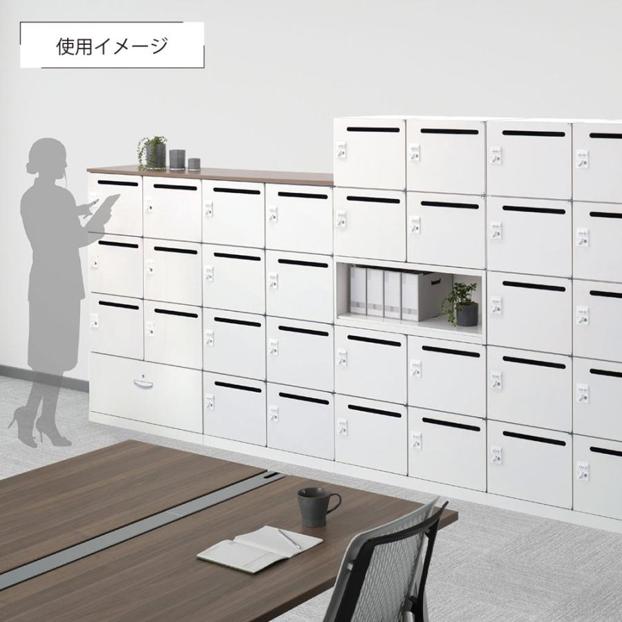 生興 1段オープン書庫 KW45シリーズ W900 D450 H350 オフィス収納家具 