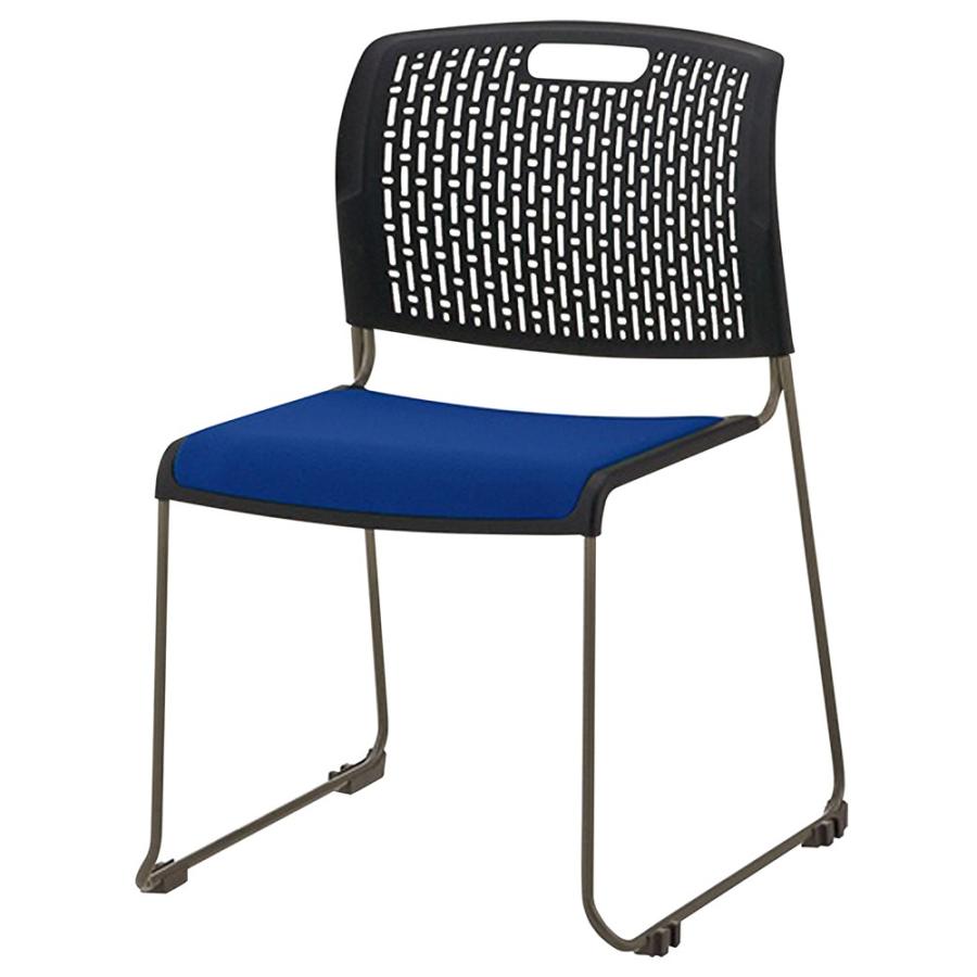 レオ スタッキングチェア ミーティングチェア スタックチェア メッシュチェア 日本製 レッド/ブルー/グリーン/ブラック 代引不可 法人宛限定