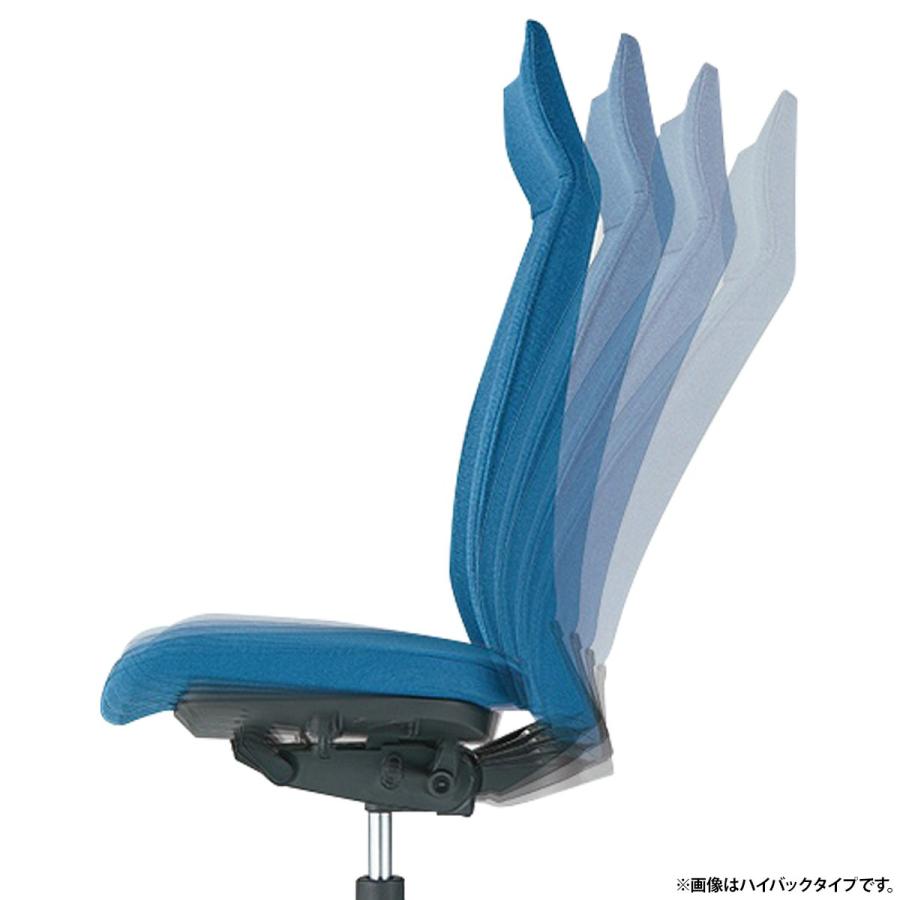 組立・設置、無料サービス対象商品 レオ オフィスチェア1850F ミドルバック W470 D575 H945 事務椅子 高機能ワークチェア 代引不可 法人宛限定 LO-LE1850F_5