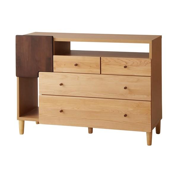 大川家具☆オスロ サイドボード ワイドタイプ（W1150×D320×H840