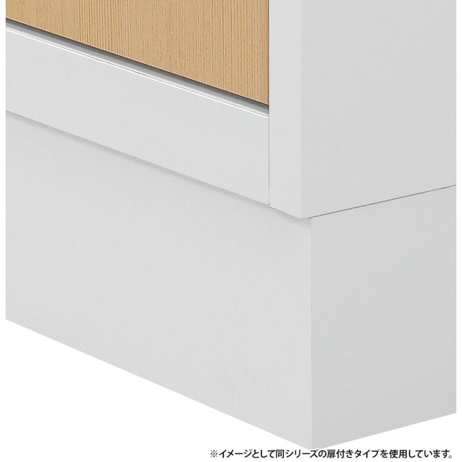 組立・設置、無料 国産木製オープンキャビネット MKSシリーズ 天板ベースセット W900 D450 H1223 書庫 書棚 代引不可 テレワーク応援 MKS-11COS 個人宅配送費込Bの画像