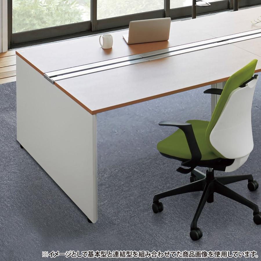 国内メーカー品 モルノート ベンチデスク 指紋レス片面タイプ 連結型 W1800 D715 H720 会議机 長机 フリーアドレス 受注生産 代引不可 法人宛限定 NA-MF1807-R_8