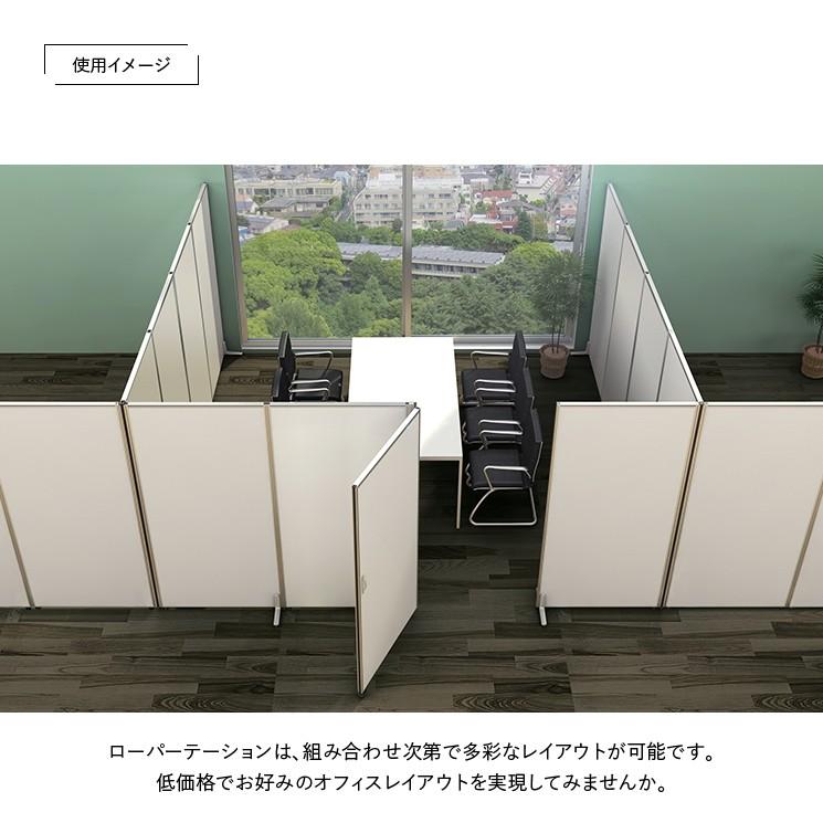 ホワイトドアパネル H1800 W900 パーティション ローパーティション オフィス パーテーション 事務所 間仕切り パネル 衝立 白 簡易ドア 法人宛限定 PMD0918