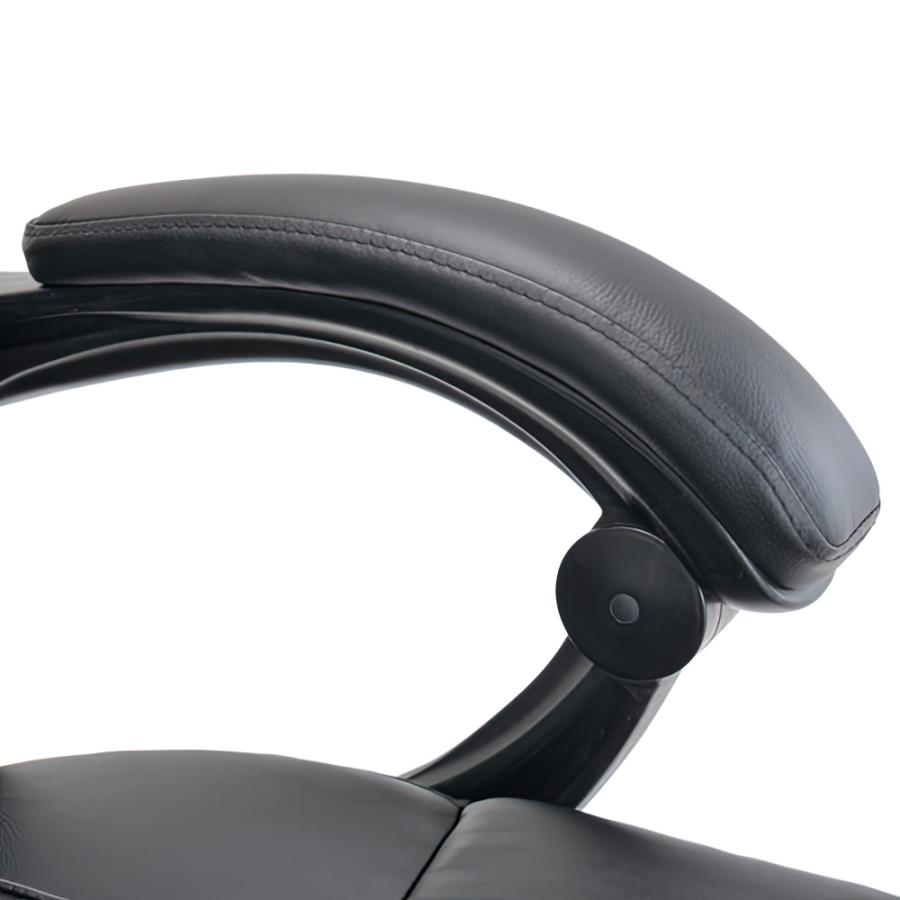 マネージメントチェアRF W650 D710 H995-1050 フットレスト内臓リクライニングチェア オットマン付き 社長椅子 役員椅子 重役椅子 法人宛限定 RF-850_7