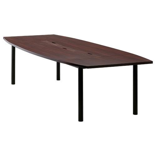 会議用テーブルW3000×D1200×H720  美品　ダークブラウン 会議用テーブルW3000×D1200×H720 美品 ダークブラウン