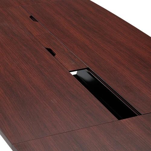 会議用テーブルW3000×D1200×H720 美品 ダークブラウン