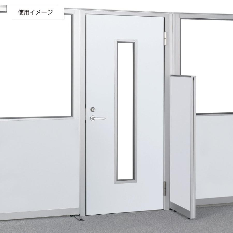 生興 布張りローパーテーション LPXシリーズ 片開きドア 窓付き 生興 布張りローパーテーション LPXシリーズ 片開きドア 窓付き