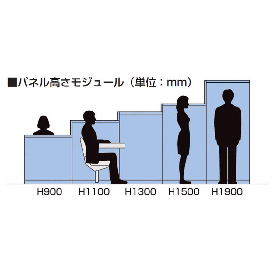 生興 布張りローパーテーション LPXシリーズ 片開きドア 窓付き 生興 布張りローパーテーション LPXシリーズ 片開きドア 窓付き
