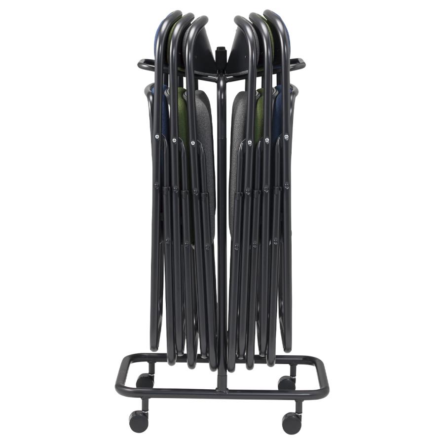 国内メーカー品 折りたたみ椅子収納台車 W425 D580 H998 パイプ椅子専用台車 台車 積載 収納 運搬 搬入 代引不可 法人宛限定 SN-E1 |  | 01