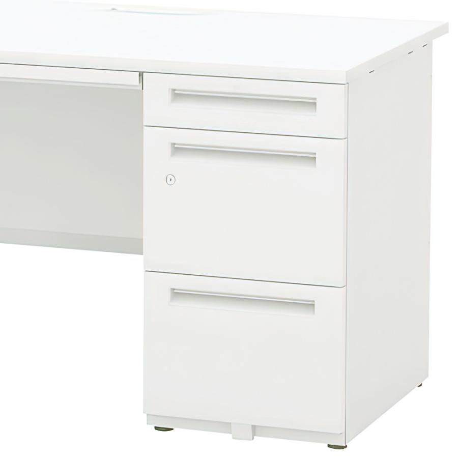 SCAENA 片袖デスク W1600 D700 H700/720 オフィスデスク 事務机 片袖机 片袖デスク スチールデスク 代引不可 法人宛限定 SS167A4-3SKH7_5
