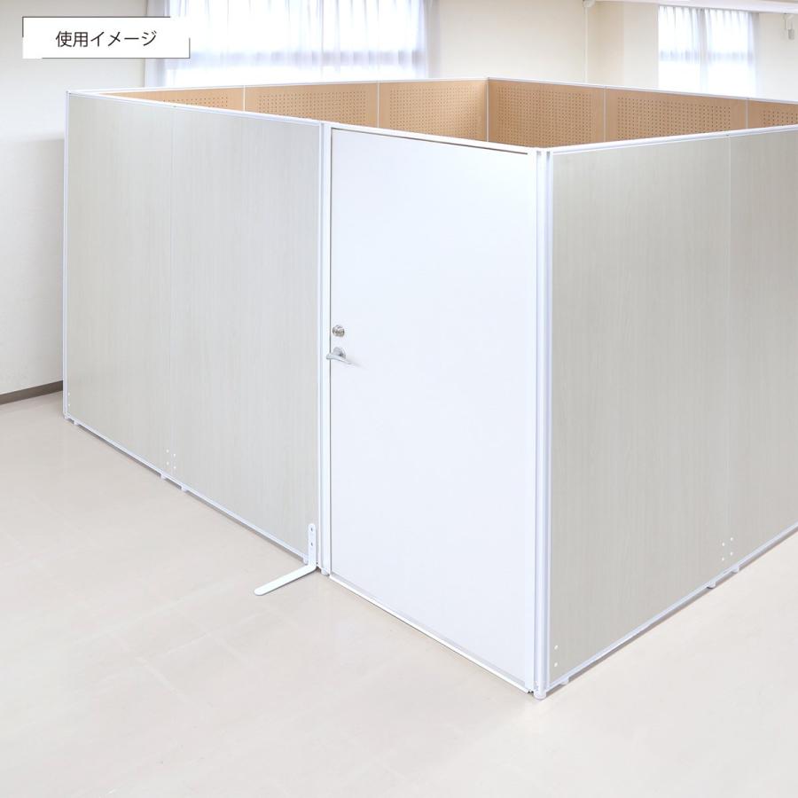 木目調パーテーション APシリーズ  W1200 D36 H1832 パーティション 間仕切り ローパーテーション 国産 パネル 衝立 代引不可 法人宛限定 TS-APW1812の画像