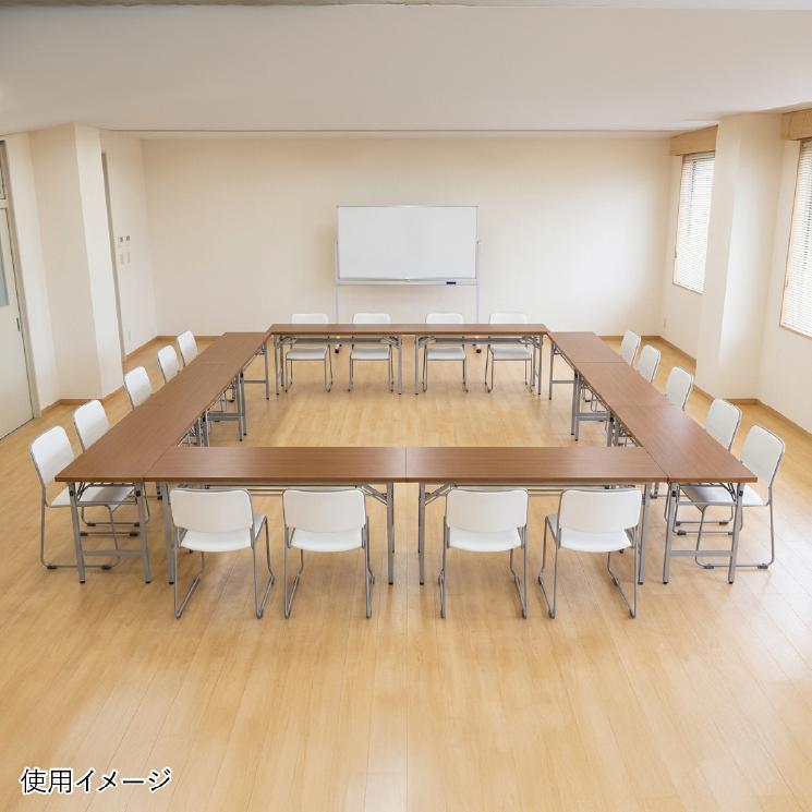 カグクロ 片面脚付きホワイトボード 無地 W1800 H905 脚付き