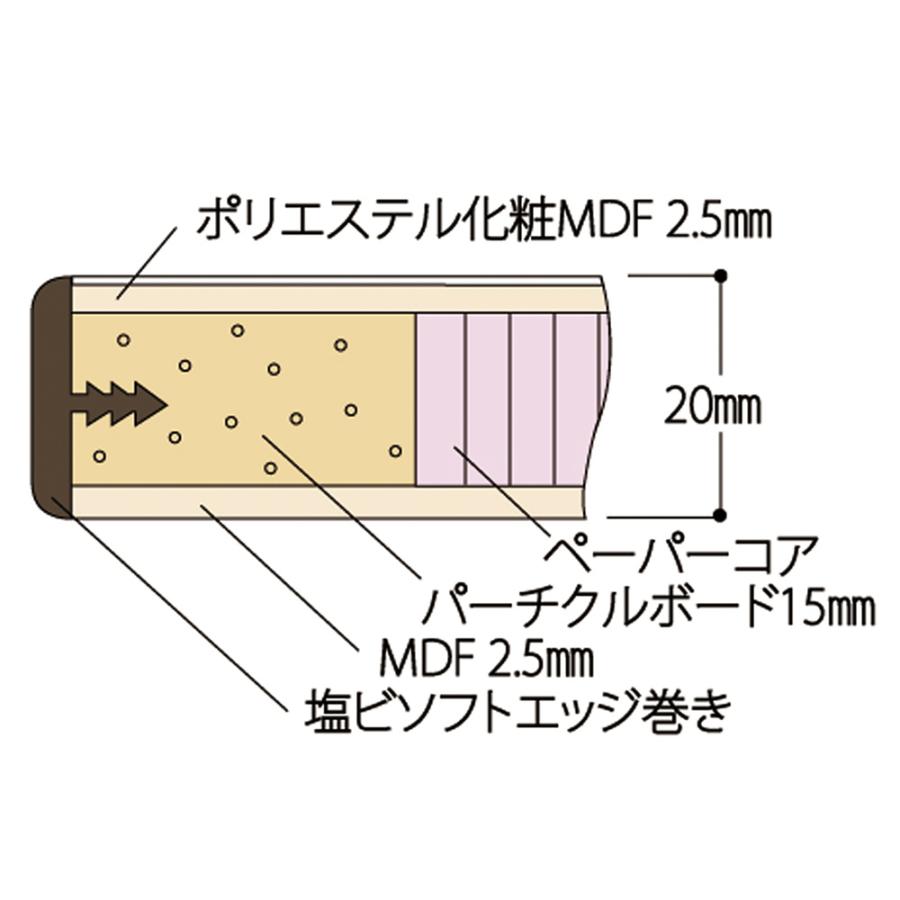 折りたたみワークテーブル W1800 D750 H740 長机 会議用テーブル ミーティングテーブル  会議テーブル 木目 アイボリー 代引不可 法人宛限定 YI-STP1875の画像