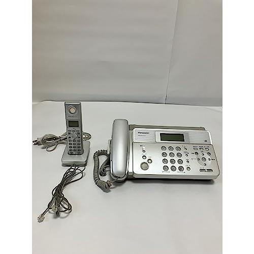 パナソニック　デジタルコードレス感熱紙FAX　子機1台付き　シルバー　KX-PW211DL-S