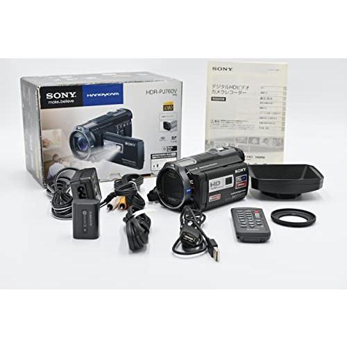 ソニー SONY ビデオカメラ Handycam PJ760V 内蔵メモリ96GB ブラック
