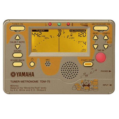 YAMAHA ヤマハ TDM-75DPO チューナー メトロノーム プーさん｜Yahoo