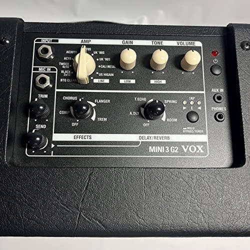 VOX ギター用 モデリングアンプ MINI3-G2 BK ブラック 自宅練習