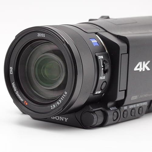 ソニー　SONY　ビデオカメラ　FDR-AX100　光学12倍　FDR-AX100　BC　ブラック　Handycam　4K