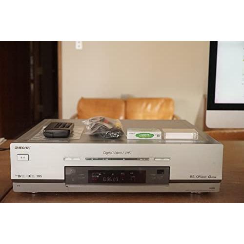 SONY DV+VHSビデオデッキ ソニー WV-DR5 前面入力のフタがありません
