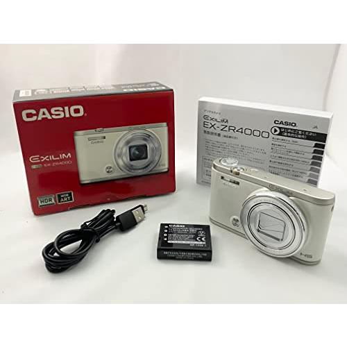 CASIO デジタルカメラ EXILIM EX-ZR4000WE 超広角19mm アニメーション