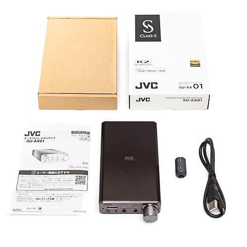 JVC　ポータブルヘッドホンアンプ　ハイレゾ音源対応　SU-AX01