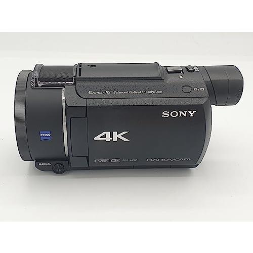 ソニー　4K　ビデオカメラ　ブラック　内蔵メモリー64GB　Handycam　空間　FDR-AX60　光学ズーム20倍