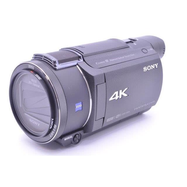 ソニー　4K　ビデオカメラ　Handycam　空間　FDR-AX60　ブラック　内蔵メモリー64GB　光学ズーム20倍