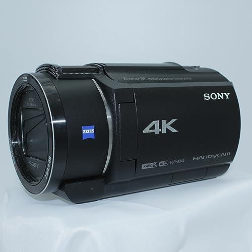 ソニー　4K　ビデオカメラ　光学ズ　内蔵メモリー64GB　ブラック　Handycam　FDR-AX45(2018年モデル)