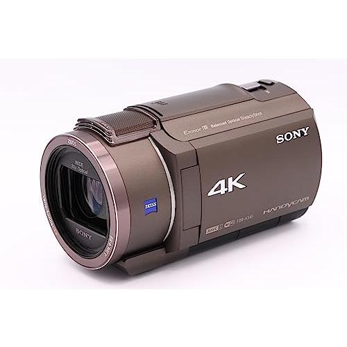 ソニー　4K　ビデオカメラ　光学ズーム20倍　Handycam　FDR-AX45　ブロンズブラウン　内蔵メモリー64GB