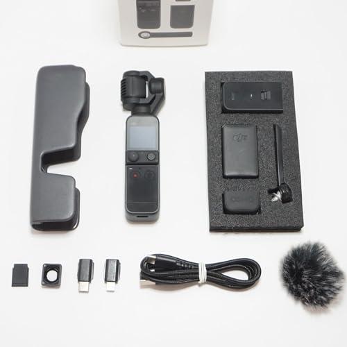 DJI Pocket 2 Creatorコンボ 、 3軸ジンバル スタビライザー、4Kカメラ