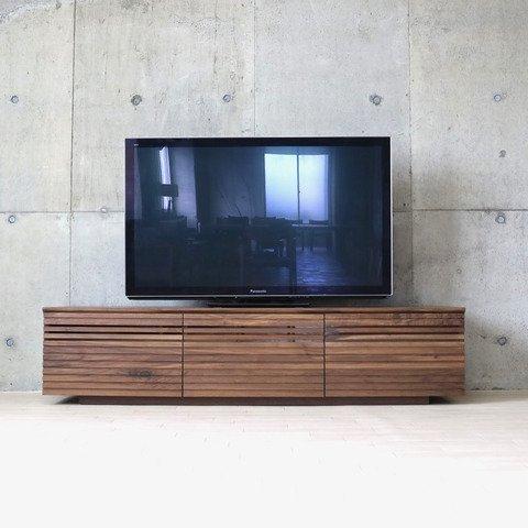 テレビボード 180 無垢材 テレビ台 オーク 節 ハイタイプ 北欧 おしゃれ 和モダン 【テレビサウンドバー】
