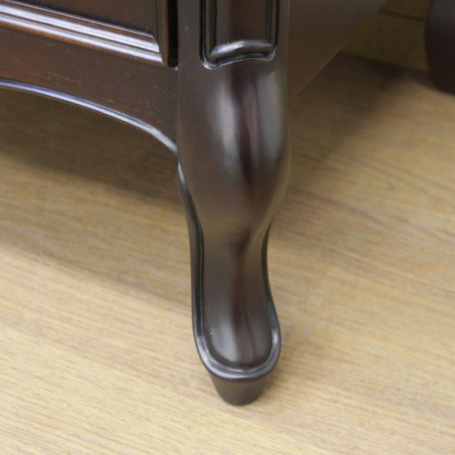 【開梱設置】フルールDM CP85 カップボード 食器棚 クラシック 英国 マホガニー 輸入家具 アンティーク 東海家具の画像