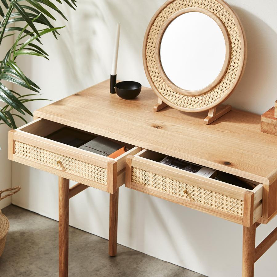 デスク 100 おしゃれ 北欧 無垢材 木製 シンプル ナチュラル 天然木