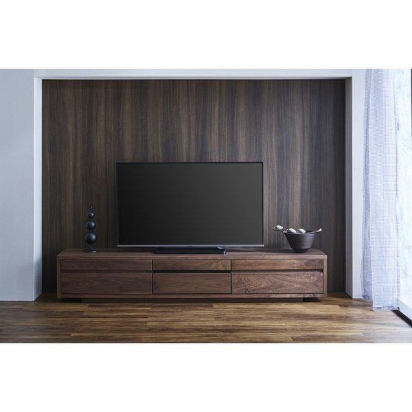 大川家具 テレビボード 幅210cm テレビ台 ウォールナット 無垢材