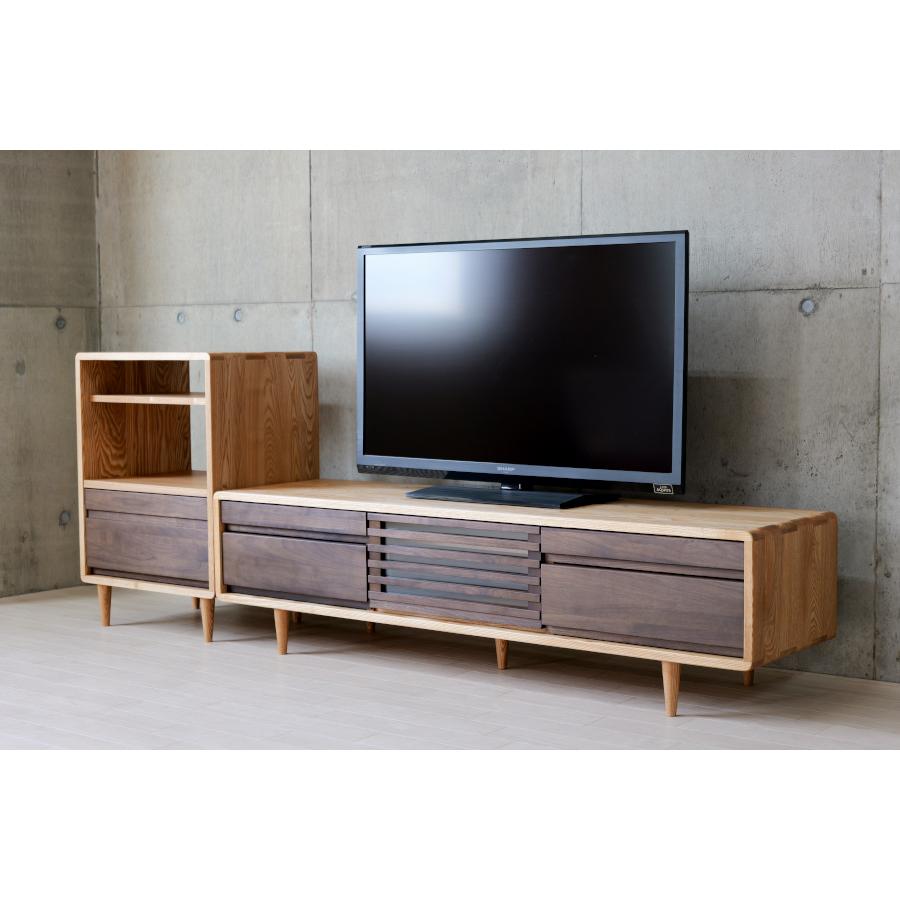 テレビ台 ハイタイプ 150 テレビボード ローボード ナチュラル 木製 幅