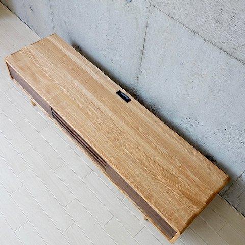 テレビ台 ローボード テレビボード AVボード ナチュラル 天然木 無垢材  おしゃれ シンプル 収納 ウォールナット匠デザイン 幅125 TV台 |  | 14