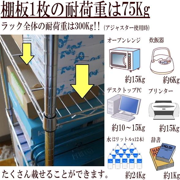 メタルシェルフ スチールラック キャスター付 4段 幅90 奥行き45 高さ125cm 収納棚 ワイヤーラック スチールシェルフ オープンラック Kt 9045m 家具のなるみ商店 通販 Yahoo ショッピング